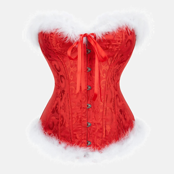 corset bustier rouge moncorset